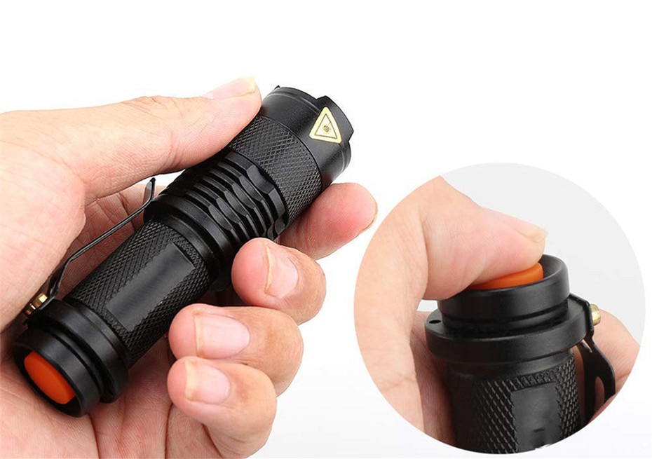 Travel LED UV Flashlight