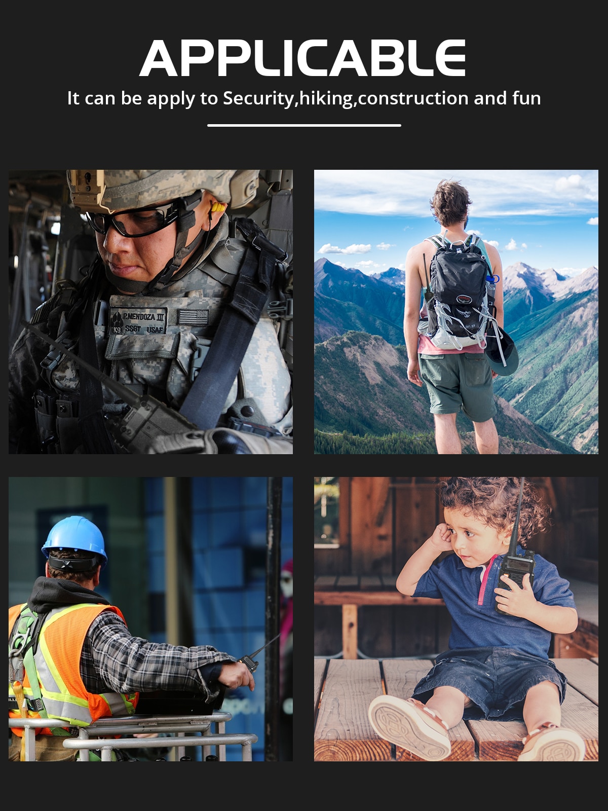 Walkie-Talkie Professional Radio