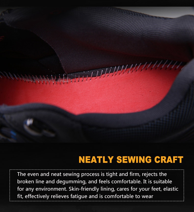 Men's Contrast Detail Trekking Boots