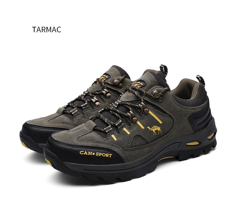 Men's Contrast Detail Trekking Boots