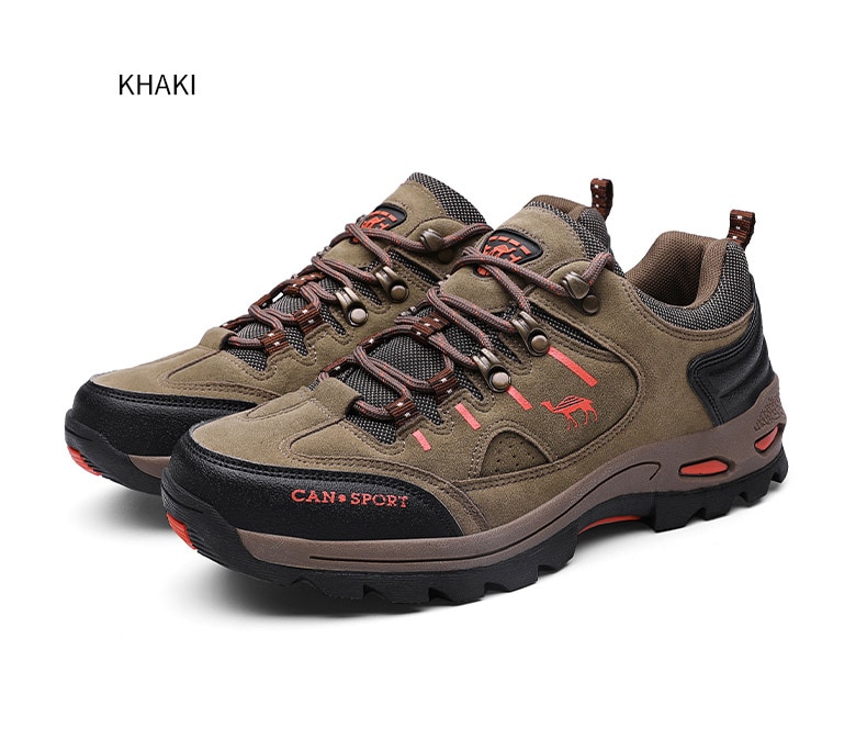 Men's Contrast Detail Trekking Boots