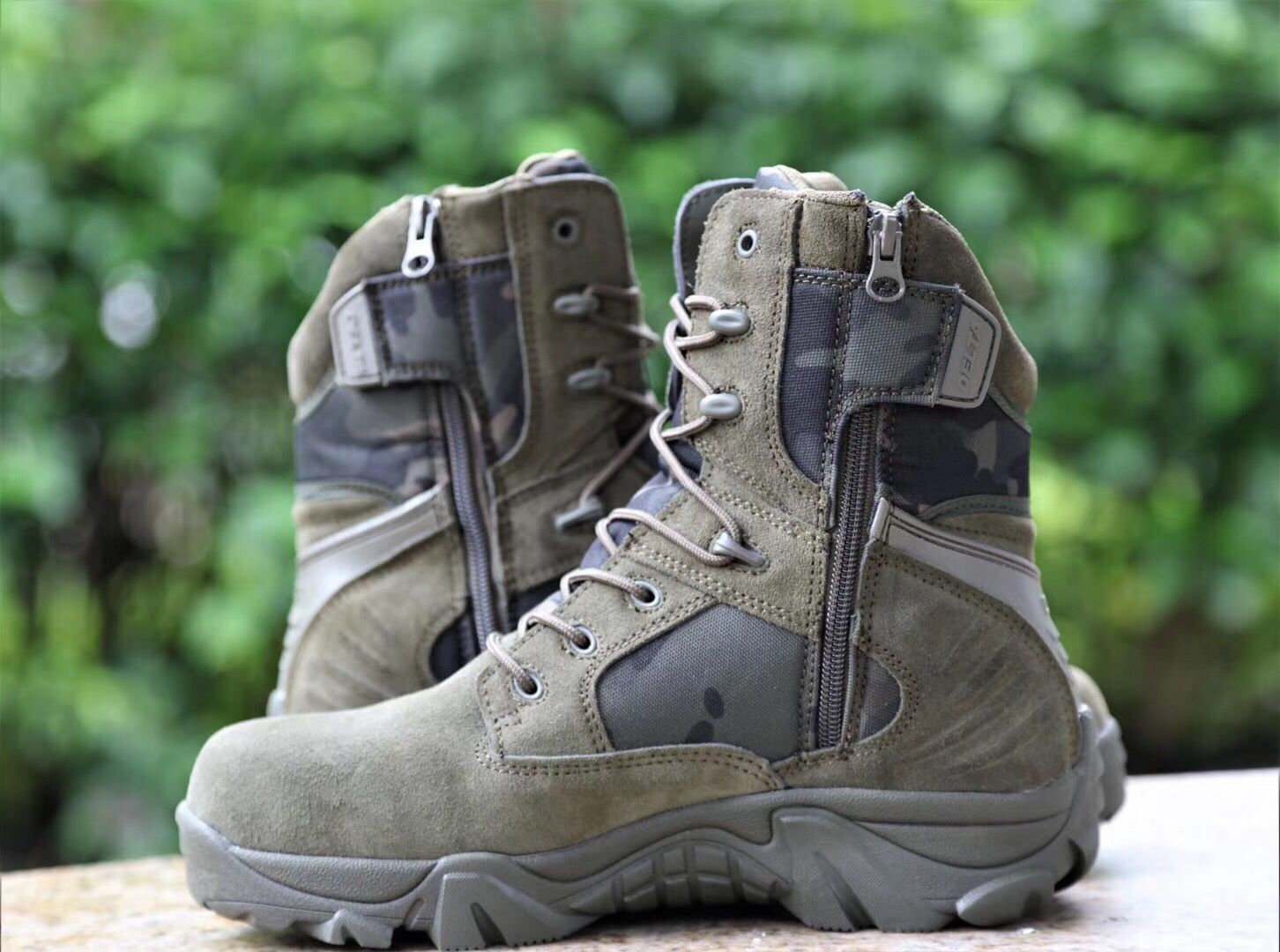 Military Styled Boots for Men
