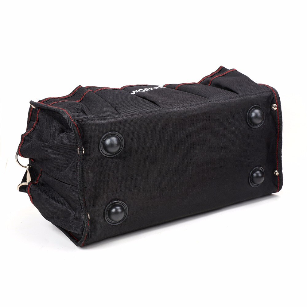 Folding Shoulder Tool Bag with Metal Handle