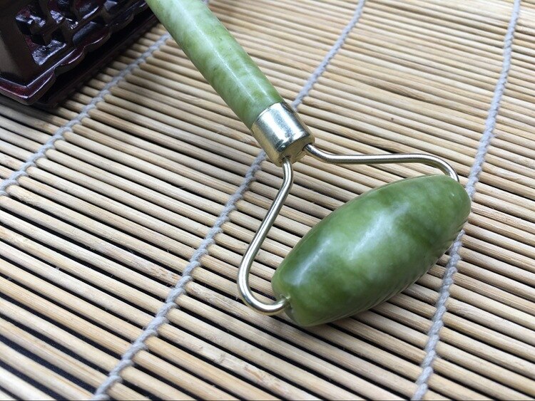 Green Jade Roller Massager