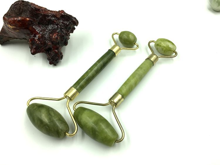 Green Jade Roller Massager