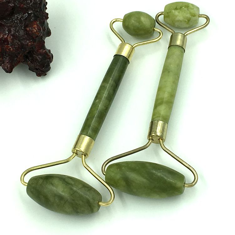 Green Jade Roller Massager