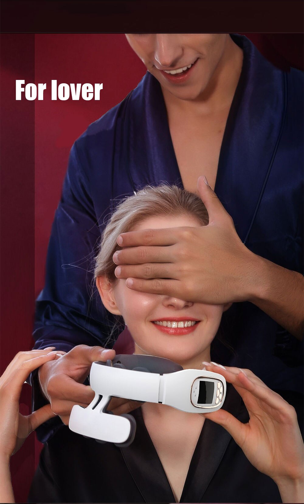 6 Heads Electric Neck And Back Pulse Massager