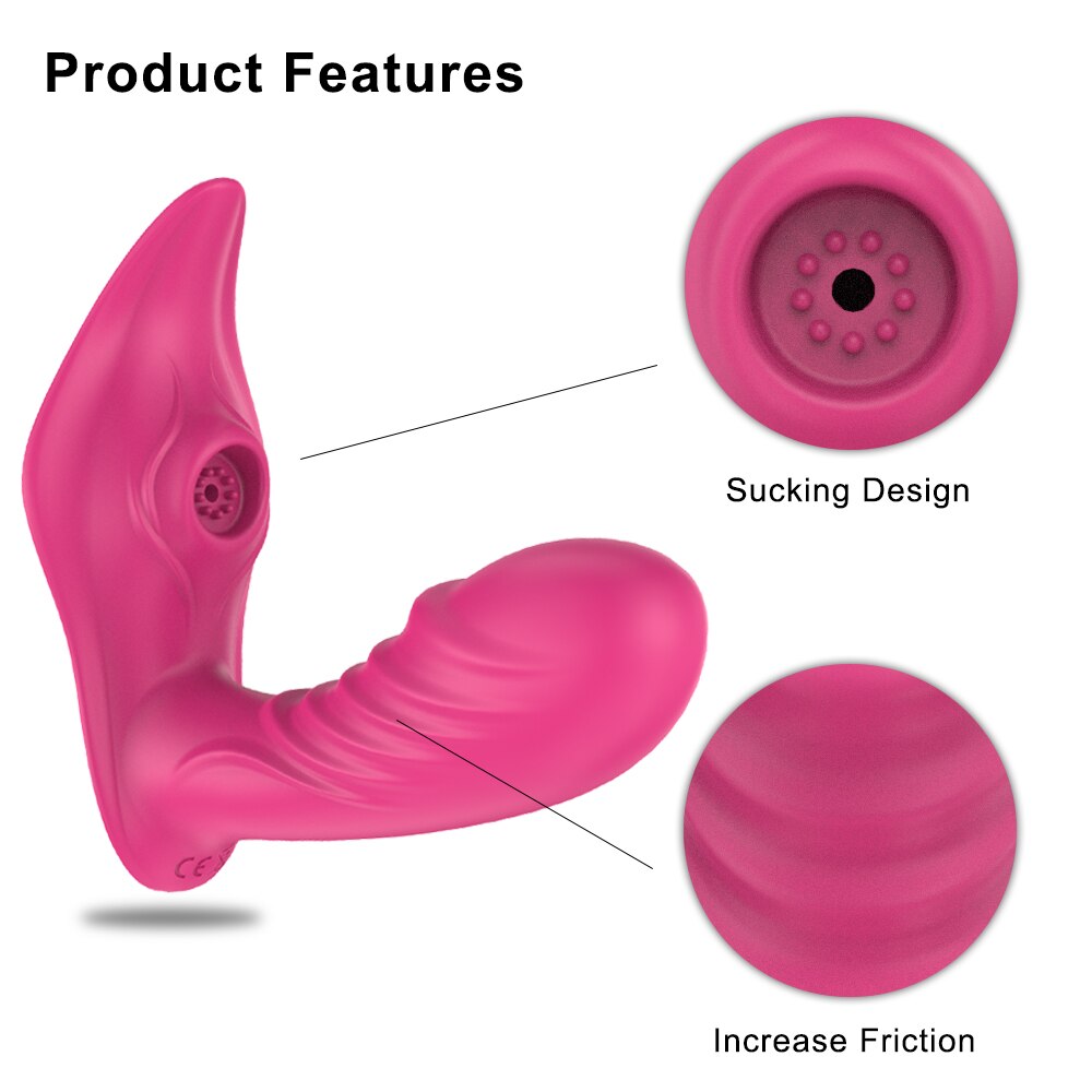 20 Speeds Portable Sucking Vibrator