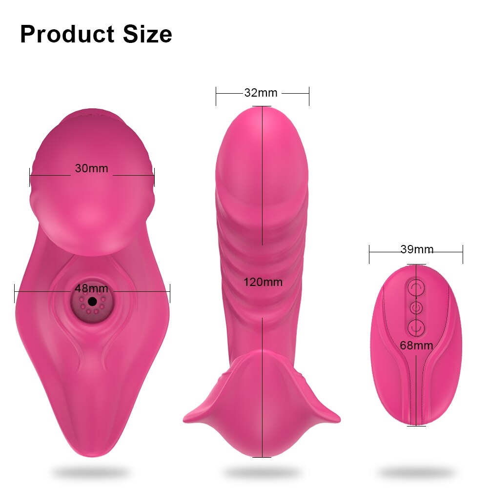 20 Speeds Portable Sucking Vibrator