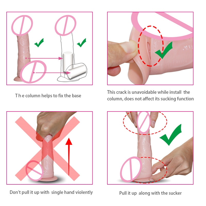 Women's Dildo in Different Sizes