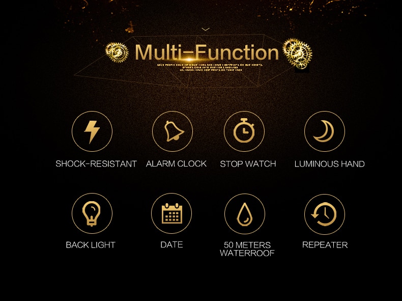 Men's Colorful Design Shockproof Sports Watches