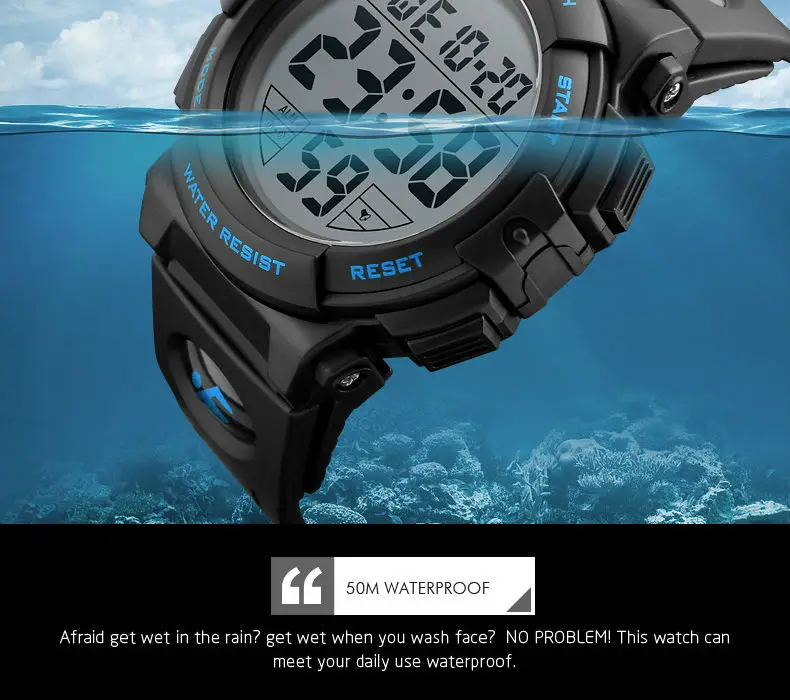 Men's Fashion Electronic Chrono Watches