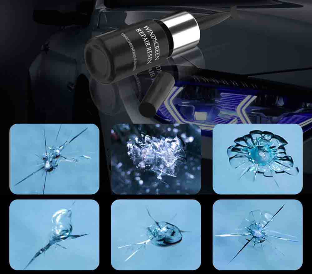 Glass Crack Repair Kit Best Sellers Car Accessories Color : Black|White Glass Crack Repair Kit Best Sellers Car Accessories Color : Black|White