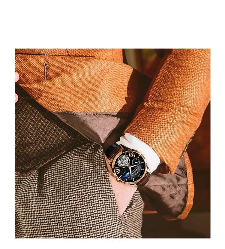 Men's Retro Style Mechanical Watches