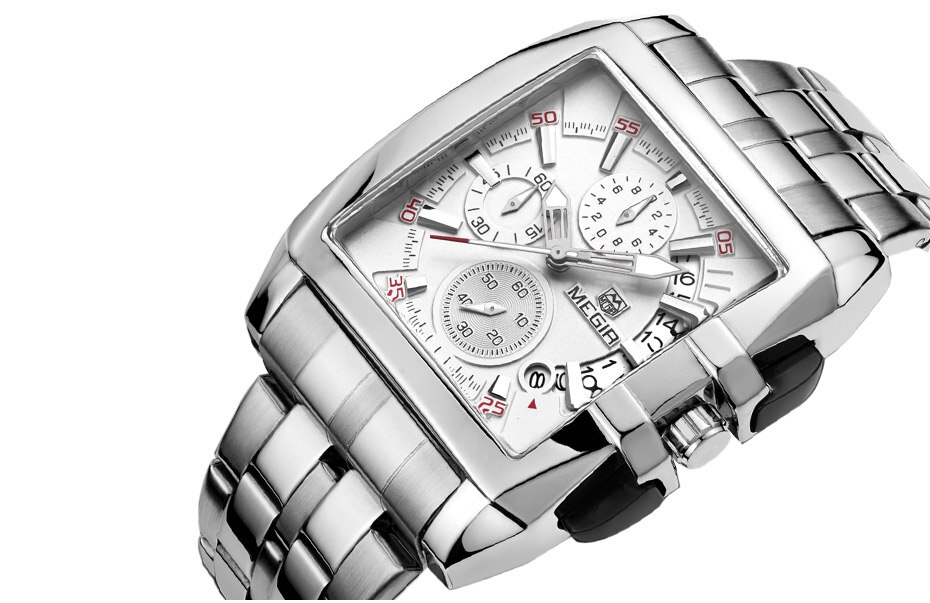 Men's Quartz Stainless Steel Watch
