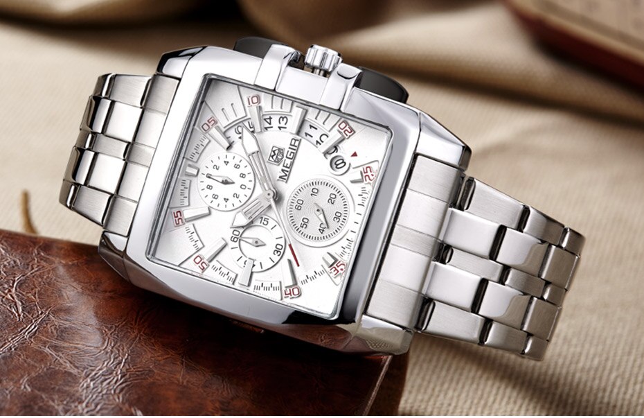 Men's Quartz Stainless Steel Watch