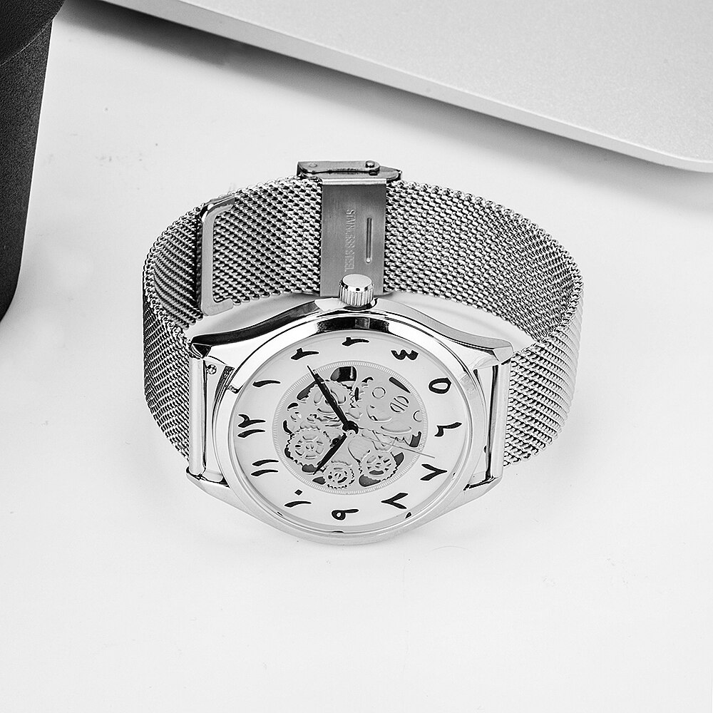 Quartz Wrist Watch with Arabic Numerals