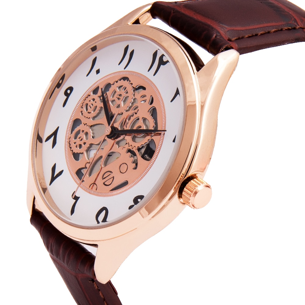 Quartz Wrist Watch with Arabic Numerals