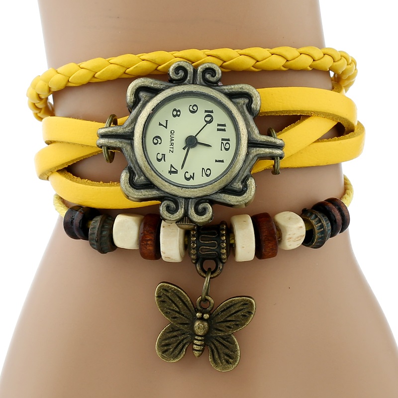 Vintage Watches With Butterfly Pendants