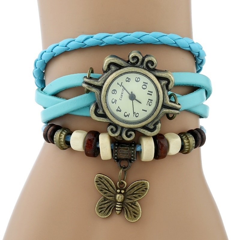 Vintage Watches With Butterfly Pendants