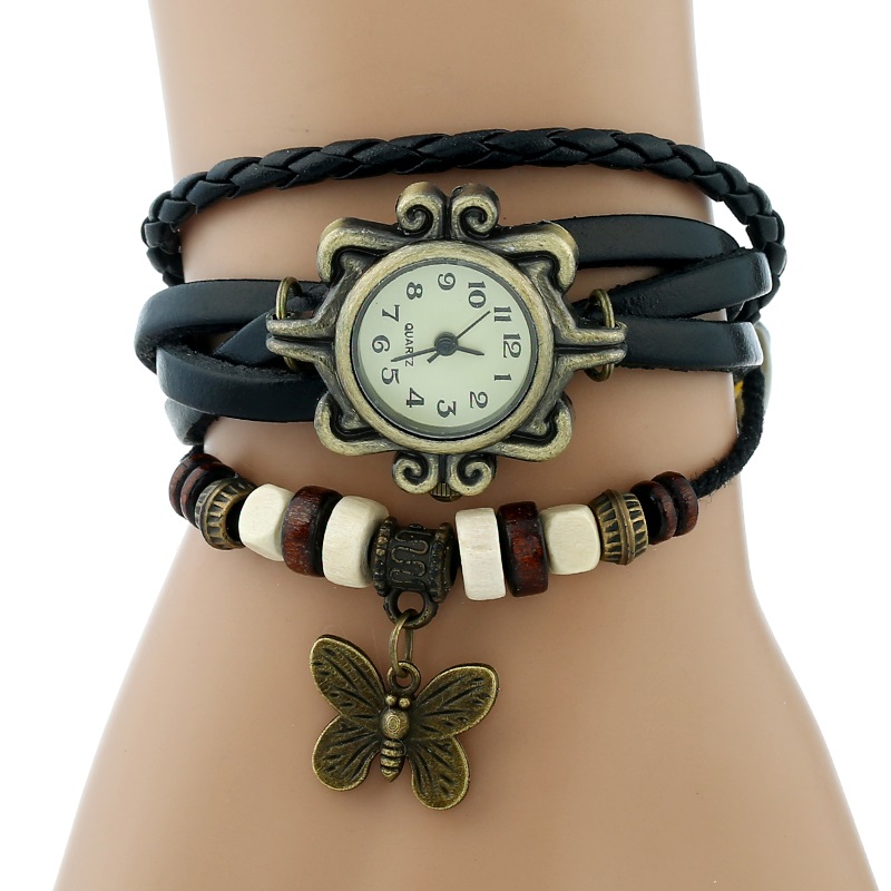 Vintage Watches With Butterfly Pendants